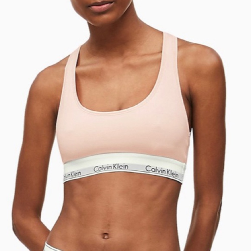 NWT Calvin Klein racer back bralette